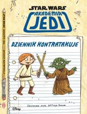 Star Wars. Akademia Jedi. Dziennik kontratakuje. Autor: Brown Jeffrey. Dadada.pl Okładka książki Star Wars. Akademia Jedi. Dziennik kontratakuje