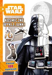 Star Wars Kosmiczne wyklejanki. Autor: Opracowanie zbiorowe. Dadada.pl Okładka książki Star Wars Kosmiczne wyklejanki