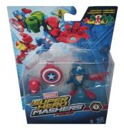 Opakowanie Super Hero Mashers Micro Captain America