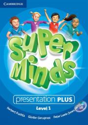 Super Minds 1 Presentation Plus DVD. Autor: Puchta Herbert, Gerngross Gunter, Lewis-Jones Peter. Dadada.pl Okładka książki Super Minds 1 Presentation Plus DVD