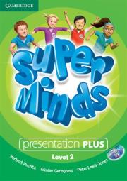 Super Minds 2 Presentation Plus DVD. Autor: Puchta Herbert, Gerngross Gunter, Lewis-Jones Peter. Dadada.pl Okładka książki Super Minds 2 Presentation Plus DVD