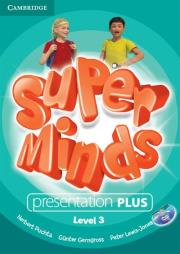 Super Minds 3 Presentation Plus DVD. Autor: Puchta Herbert, Gerngross Gunter, Lewis-Jones Peter. Dadada.pl Okładka książki Super Minds 3 Presentation Plus DVD