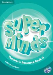Super Minds 3 Teacher's Resource + CD. Autor: Escribano Kathryn. Dadada.pl Okładka książki Super Minds 3 Teacher's Resource + CD