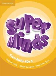 Super Minds 5 Class 4CD. Autor: Puchta Herbert, Gerngross Günter. Dadada.pl Okładka książki Super Minds 5 Class 4CD