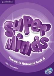 Super Minds 6 Teacher's Resource Book + CD. Autor: Holcombe Garan. Dadada.pl Okładka książki Super Minds 6 Teacher's Resource Book + CD