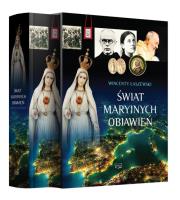 Świat Maryjnych Objawień. Autor: Łaszewski Wincenty. Dadada.pl Okładka książki Świat Maryjnych Objawień