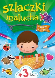 Szlaczki dla malucha Pierwsze kroki w nauce pisania. Autor: Opracowanie zbiorowe. Dadada.pl Okładka książki Szlaczki dla malucha Pierwsze kroki w nauce pisania