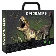 Opakowanie Teczka twarda z rączką Dinozaur