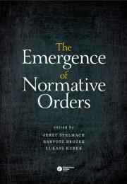 The Emergence of Normative Orders. Autor: red. Jerzy Stelmach, Kurek Łukasz. Dadada.pl Okładka książki The Emergence of Normative Orders