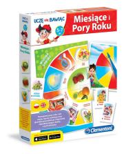 Okładka książki Uczę się bawiąc. Miesiące i Pory Roku 2