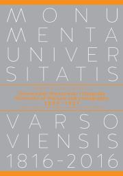 Okładka książki Uniwersytet Warszawski i fotografia 1839−1921. Ludzie, miejsca, wydarzenia