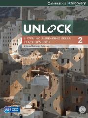 Okładka książki Unlock 2 Listening and Speaking Skills Teacher's Book + DVD