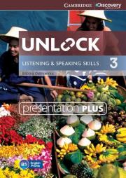 Unlock 3 Listening and Speaking Skills Presentation plus DVD. Autor: Ostrowska Sabina. Dadada.pl Okładka książki Unlock 3 Listening and Speaking Skills Presentation plus DVD