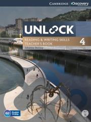 Unlock 4 Reading and Writing Skills Teacher's book + DVD. Autor: Stirling Johanna. Dadada.pl Okładka książki Unlock 4 Reading and Writing Skills Teacher's book + DVD