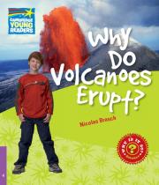 Okładka książki Why Do Volcanoes Erupt? 4 Factbook
