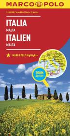 Włochy Malta mapa. Autor: Opracowanie zbiorowe. Dadada.pl Okładka książki Włochy Malta mapa