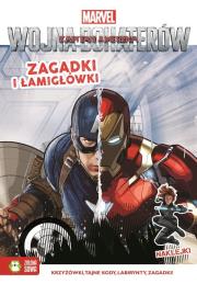 Okładka książki Wojna bohaterów Kapitan Ameryka