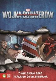 Okładka książki Wojna bohaterów Kapitan Ameryka