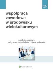 Współpraca zawodowa w środowisku wielokulturowym. Autor: Basińska Beata A., Chmielecki Michał, Przytuła Sylwia, Rozkwitalska Małgorzata, Sułkowski Łukasz. Dadada.pl Okładka książki Współpraca zawodowa w środowisku wielokulturowym