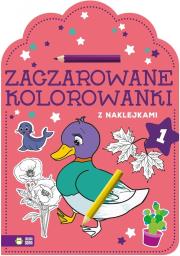 Okładka książki Zaczarowane kolorowanki Część 1