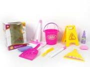 Okładka książki Zestaw do sprzątania 11el.