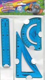 Zestaw geometryczny 3 el. 15 cm Bambino. Wydawca: St. Majewski. Dadada.pl Opakowanie Zestaw geometryczny 3 el. 15 cm Bambino