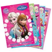 Opakowanie Zestaw nalepek 200 plus. Kraina Lodu