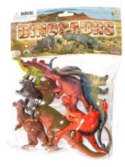 Opakowanie Zestaw zwierzęta Dinosaur Top super model 9 elementów