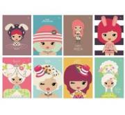 Opakowanie Zeszyt Marmar A5/40K kratka Lil'Ledy