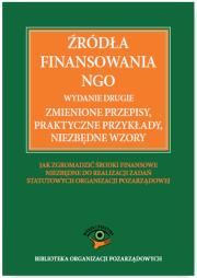 Okładka książki Źródła finansowania NGO w.2016