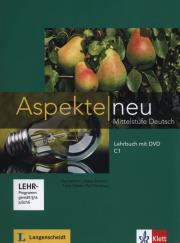 Aspekte Neu C1 Lehrbuch + DVD. Autor: Koithan Ute, Schmitz Helen, Sieber Tanja, Sonntag Ralf. Dadada.pl Okładka książki Aspekte Neu C1 Lehrbuch + DVD