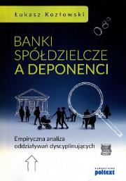 Okładka książki Banki spółdzielcze a deponenci
