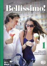 Bellissimo 1 Libro + Eserciziario + CD. Autor: Elena Ballarin, Barbara D'Annunzio. Dadada.pl Okładka książki Bellissimo 1 Libro + Eserciziario + CD