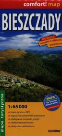 Bieszczady mapa turystyczna 1:65 000. Wydawca: ExpressMap. Dadada.pl Opakowanie Bieszczady mapa turystyczna 1:65 000