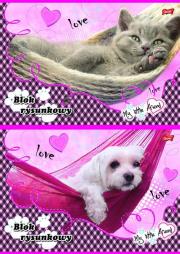 Opakowanie Blok rysunkowy A4 My litttle friend 20 kartek 10 sztuk mix