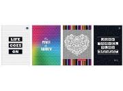 Opakowanie Brulion opr. półtw. A4/64K kratka Hybrid (5szt)