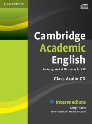 Okładka książki Cambridge Academic English B1+ Intermediate Class Audio CD