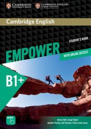 Cambridge English Empower Intermediate Student's book with online access. Autor: Doff Adrian, Thaine Craig, Puchta Herbert. Dadada.pl Okładka książki Cambridge English Empower Intermediate Student's book with online access
