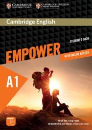 Cambridge English Empower Starter Student's Book with online access. Autor: Doff Adrian, Thaine Craig, Puchta Herbert. Dadada.pl Okładka książki Cambridge English Empower Starter Student's Book with online access