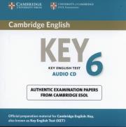 Opakowanie Cambridge English Key 6 Audio CD