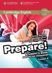 Okładka książki Cambridge English Prepare! 4 Student's Book