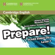 Okładka książki Cambridge English Prepare! 7 Class Audio