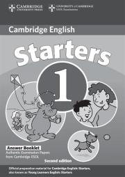 Opakowanie Cambridge Young Learners English Tests Starters 1 Answers Booklet