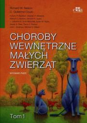 Okładka książki Choroby wewnętrzne małych zwierząt Tom 1