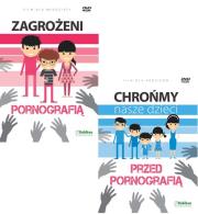 Chrońmy nasze dzieci przed pornografią +Zagrożeni pornografią - 2 filmy na DVD. Autor: Król Teresa. Dadada.pl Okładka książki Chrońmy nasze dzieci przed pornografią +Zagrożeni pornografią - 2 filmy na DVD