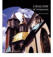 Cracow City of treasures. Autor: Beata Moore. Dadada.pl Okładka książki Cracow City of treasures