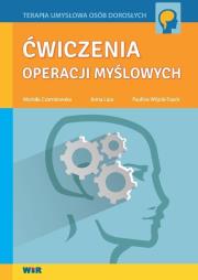 Ćwiczenia operacji myślowych. Autor: Mariola Czarnkowska, Anna Lipa, Paulina Wójcik-Topór. Dadada.pl Okładka książki Ćwiczenia operacji myślowych