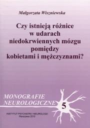 Okładka książki Czy istnieją różnice w udarach niedokrwiennych mózgu pomiędzy kobietami i mężczyznami?