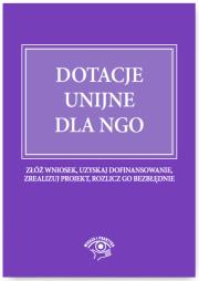 Okładka książki Dotacje unijne dla NGO