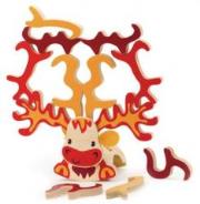 Opakowanie Drewniany Łoś